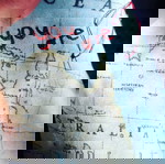  Χειροποίητη λαμπάδα χάρτης με κέντημα