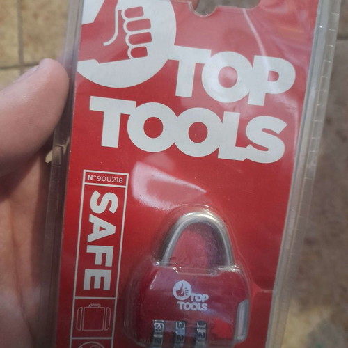 Top Tools combination lock for suitcases