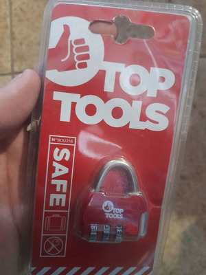 Top Tools combination lock for suitcases