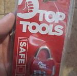 Top Tools combination lock for suitcases