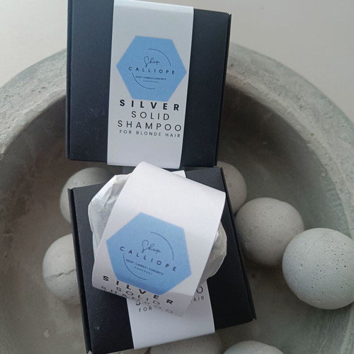 Silver Solid Shampoo for Blonde Hair new 67g