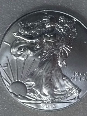 US Silver Eagle 1oz 2015 coin new, .999 silver