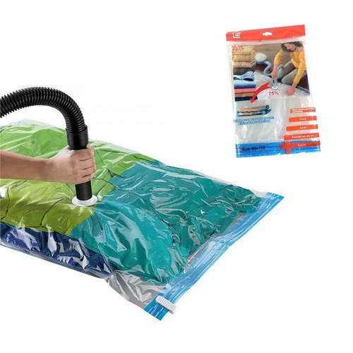 Clothes storage bag new 60x80 cm with compression valve