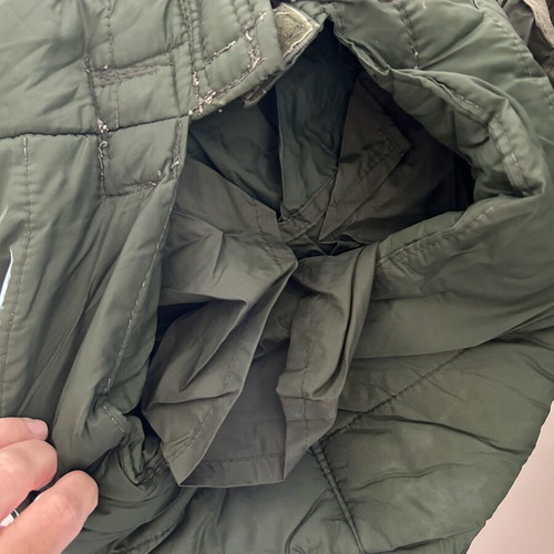 Vintage military-style sleeping bag