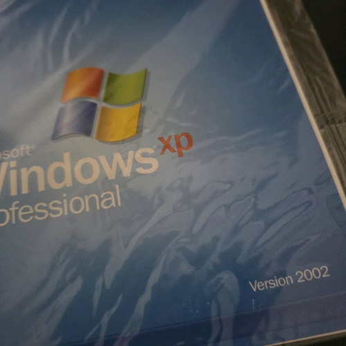 Windows XP Pro 2002 sealed collectible new