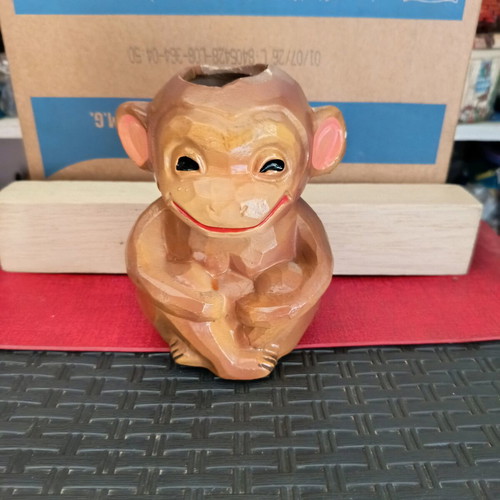 Porcelain tabletop monkey decorative new