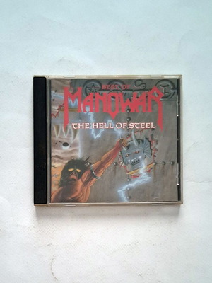 Manowar Best Of Manowar The Hell Of Steel CD μεταχειρισμένο, metal