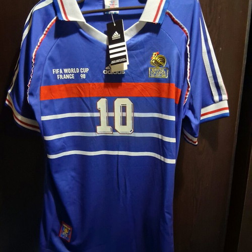 France National Team Zidane Jersey new, authentic, size Large