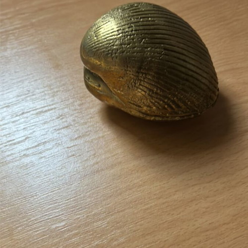 Vintage solid brass decorative item like new, handmade