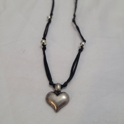 Handmade reversible heart necklace for women and children