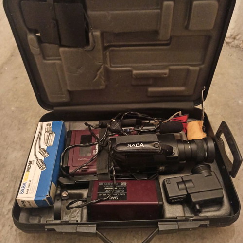 Saba Videomovie VM6700 video camera used, VHS-C