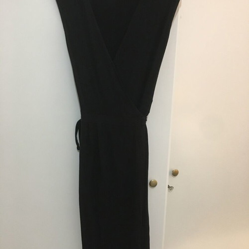 Te Queiro women's wrap dress used, black, size 1 (small)