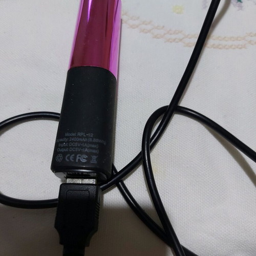 Remax external battery used