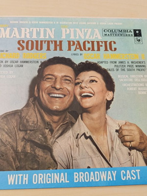 Συλλεκτικός δίσκος βινυλίου South Pacific με original Broadway cast μεταχειρισμένος