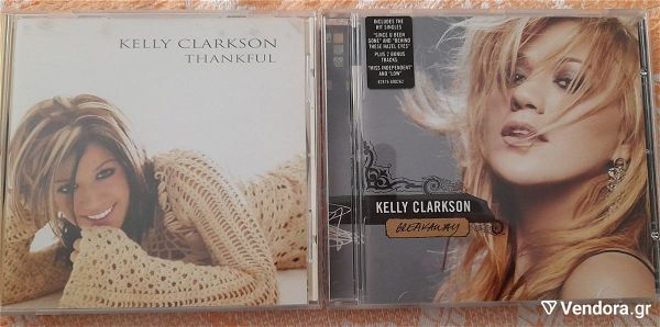  2 CD KELLY CLARKSON THANKFUL ke BREAKAWAY