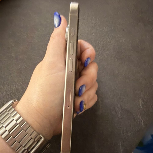 iPhone 15 Pro used, silver, 128GB