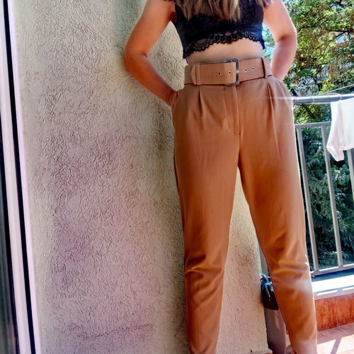 Zara pants Turkey, size S-M, beige brown