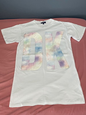 DKNY dress like new, women's S, white multicolor