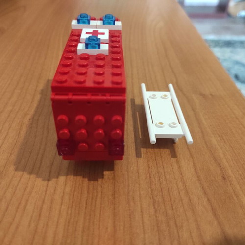 Lego LEGOLAND 6688 used, with wear, missing figures and instructions