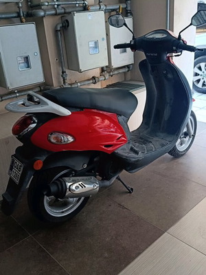 Μηχανάκι Kymco YUP 50 μεταχειρισμένο, δίχρονο, 50 cc, κόκκινο