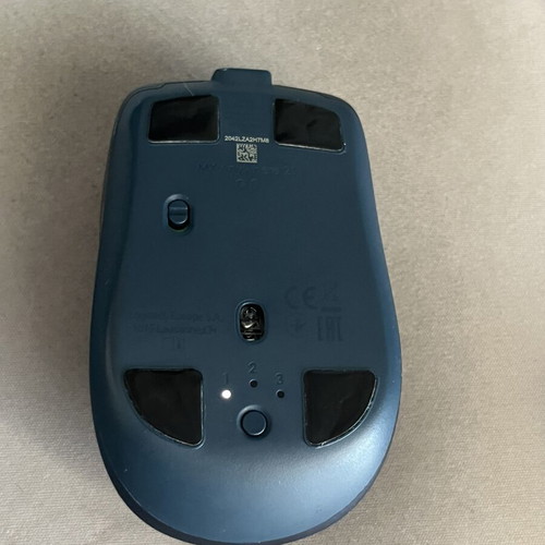 Logitech MX Anywhere 2S Bluetooth mouse used, blue
