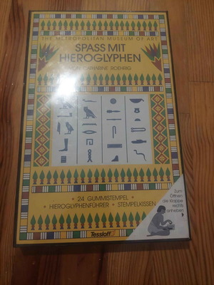Spass mit Hieroglyphen board game new
