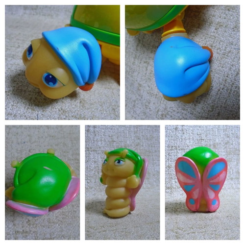 Light-Up Turtle and Light-Up Butterfly New Without Box Playskool U.S.A.