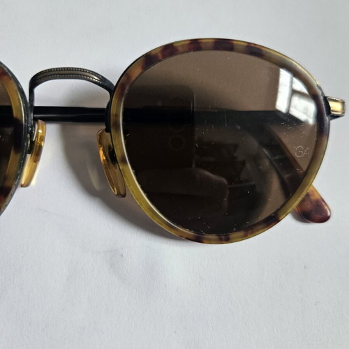 Giorgio Armani 101 741 sunglasses used, tortoise and antique gold