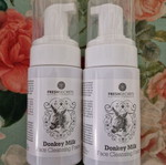 Foam Cleanser Donkey Milk new, face cleansing, set of 2