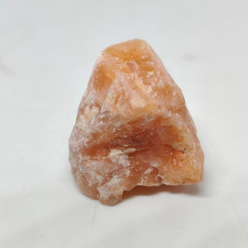Orange Calcite natural raw mineral 12g like new