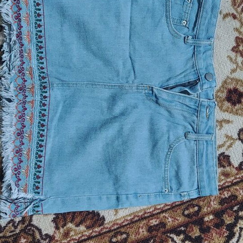 Denim skirt used vintage blue size M