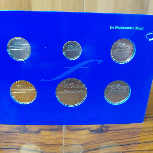 Netherlands 2000 FDC 6 coin set new