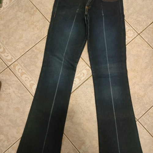 Bootcut jeans like new, blue, sizes S and M