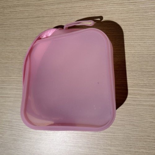 Nécessaire pink square new