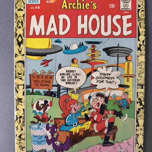 Archie's MAD House 48 used comic book in English