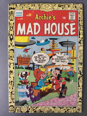Archie's MAD House 48 used comic book in English