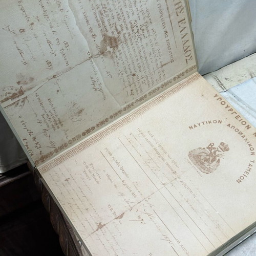 Book Greek Commercial Ships used, edition of Naval Veterans Fund Centennial