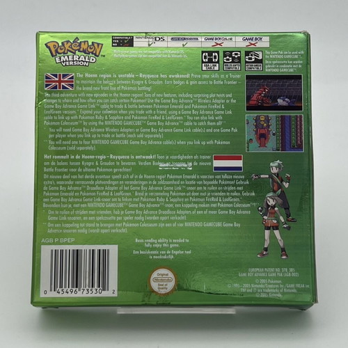 Pokémon Emerald Game Boy Advance game