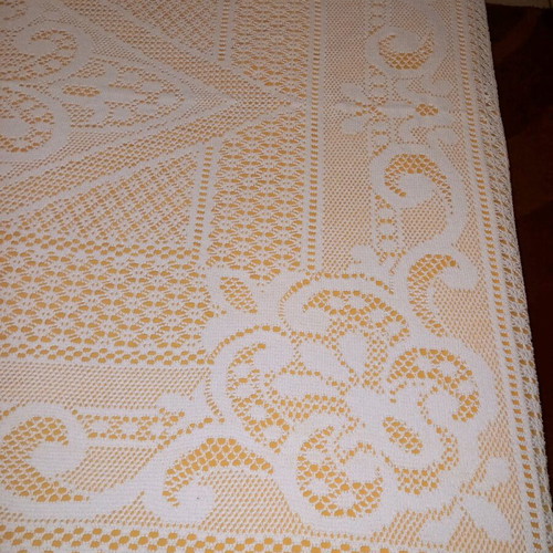 Figured blanket 2.40×1.90 m