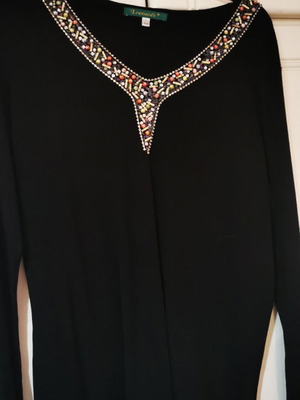 Leonards blouse used, size XL, black