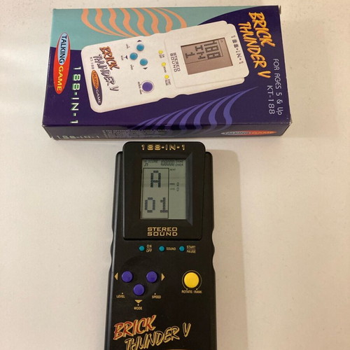 Brick Thunder V 188 in 1 portable video game new