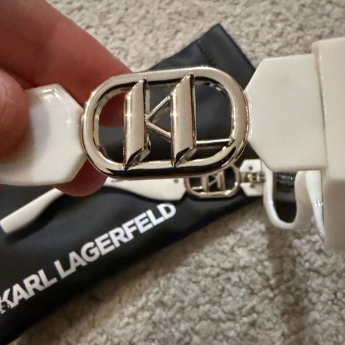 Karl Lagerfeld women's white sunglasses like new