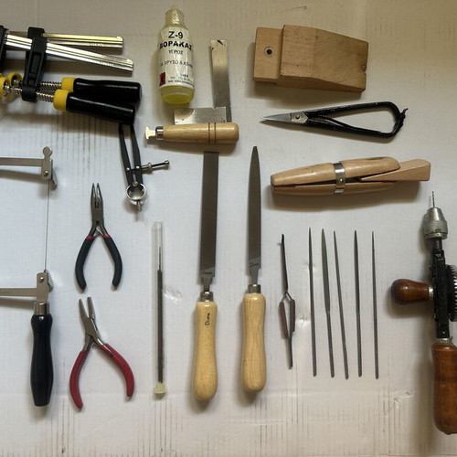 Complete silversmith and jewelry making tool set