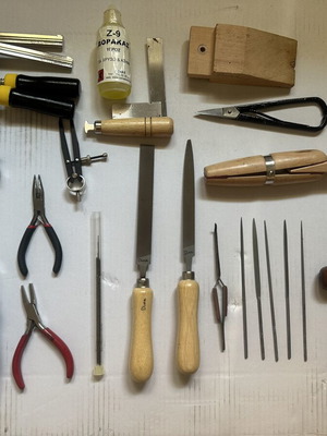 Complete silversmith and jewelry making tool set