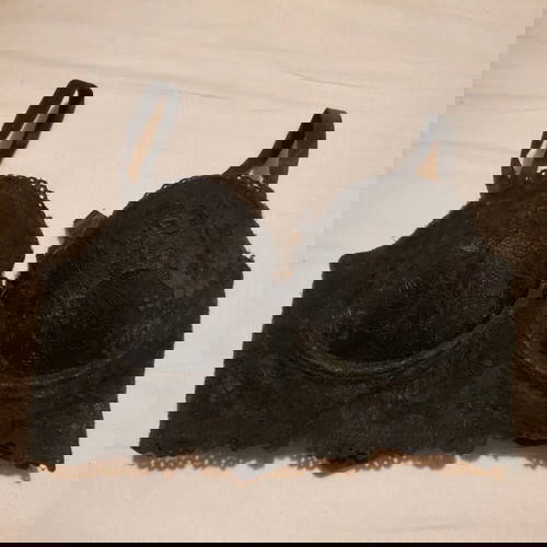 Черно дантелено корсетно сутиен H&M размер 75B като нов