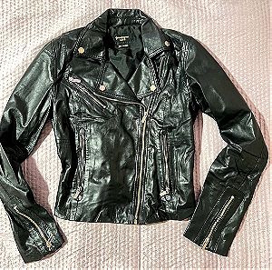 Leather jacket Stradivarius