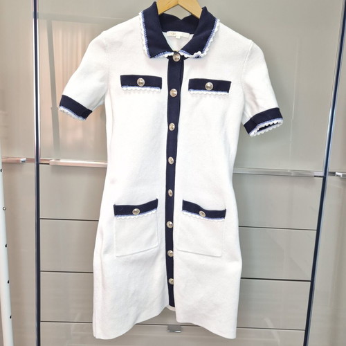 Maje dress like new, ivory, size S