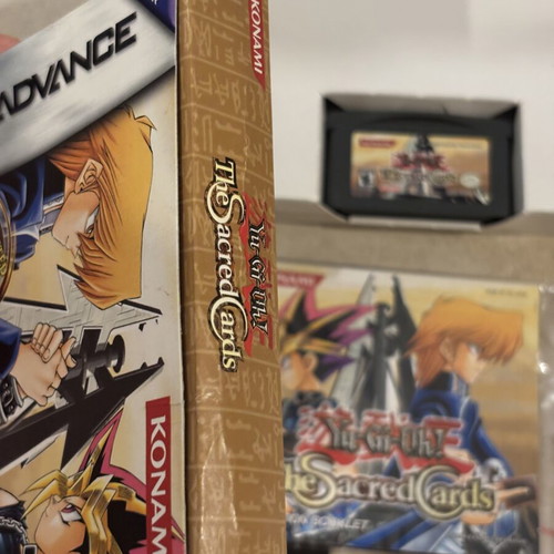 Yu-Gi-Oh! The Sacred Cards Nintendo Game Boy Advance game used