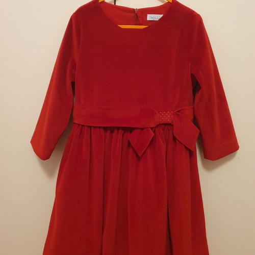 Abel & Lula Red Dress for 7-Year-Old Girl like new