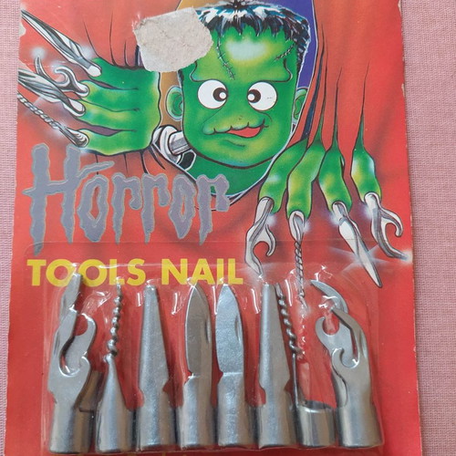 Horror Tool Nails vintage carnival
